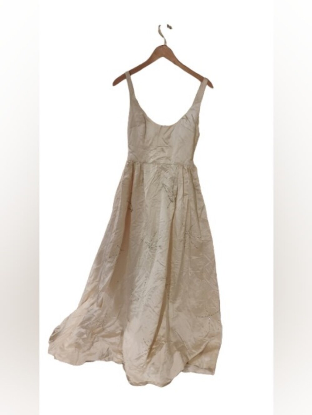 Vintage 2000s Satin Sleeveless Floor Length Princesscore Gown